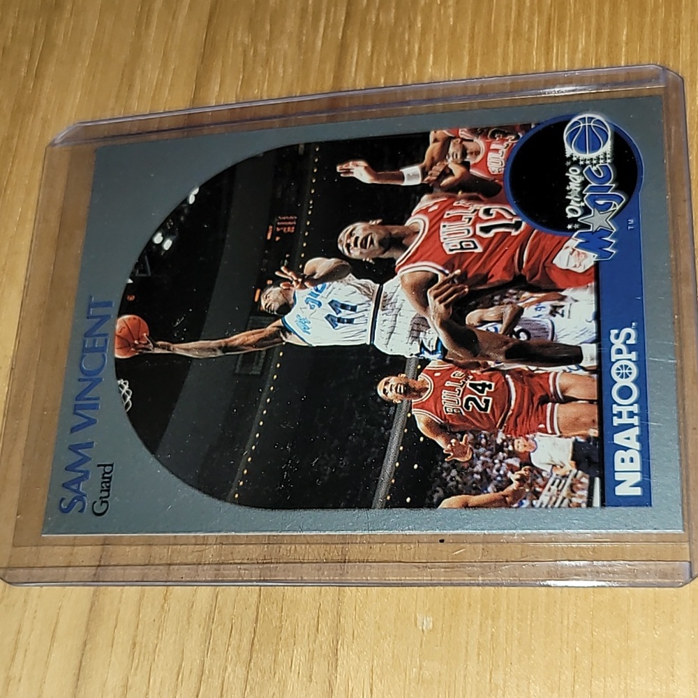 Michael Jordan. ERROR CARD. MJ is wearing the number 12 jersey.